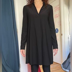 Mango basic black dress
